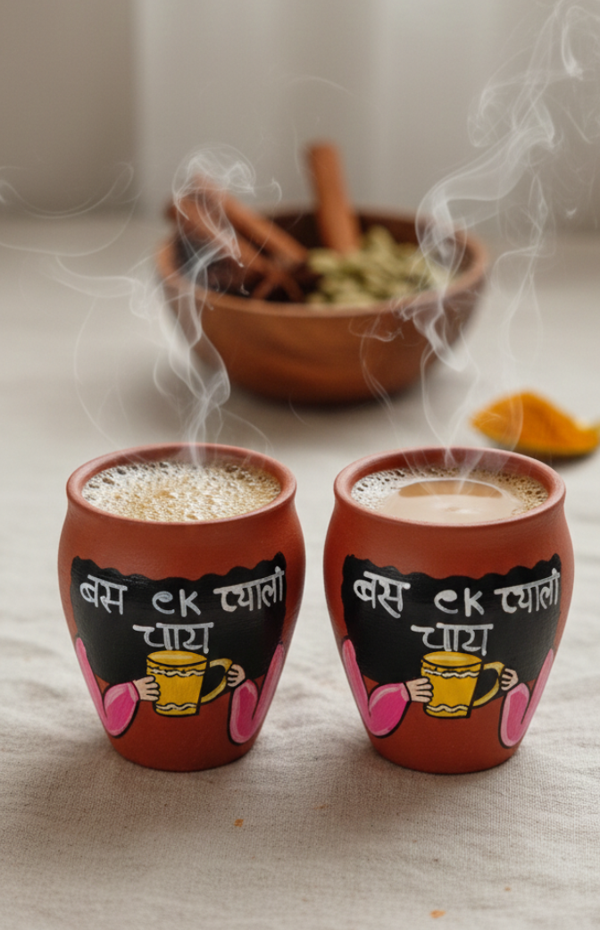 Bas ek pyali chai ( terracotta kulhad )