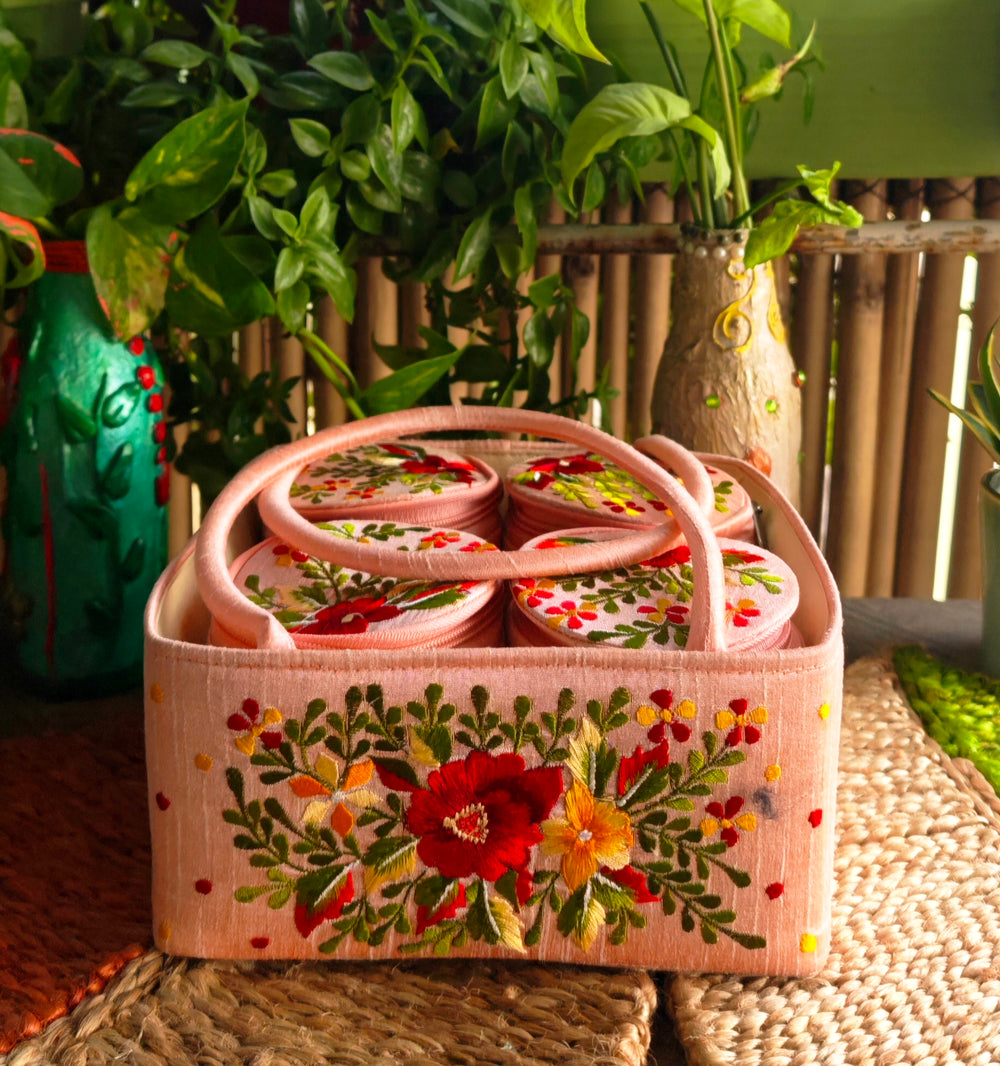 Kadhai collection ( Four jar baskets )